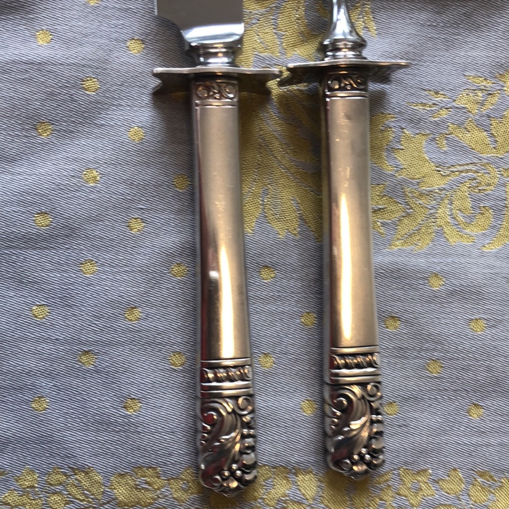 Sterling Carving Set - Picture 8 of 9